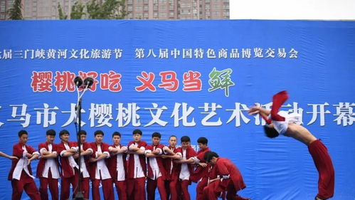 河南義馬市櫻桃文化藝術節豐富多彩
