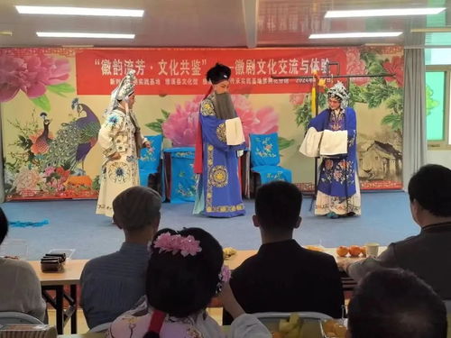 春游江淮 績溪 徽韻流芳 文化共鑒 徽劇文化交流與體驗活動舉行